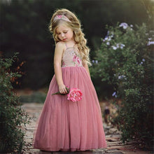 Load image into Gallery viewer, Tulle Floral Baby girls dress
