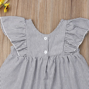Stripe Top and Bloomer Set