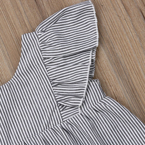 Stripe Top and Bloomer Set