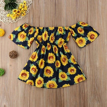 Load image into Gallery viewer, Sunflower Girl Dress
