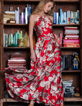 Load image into Gallery viewer, Floral Goddess Silk Maxi
