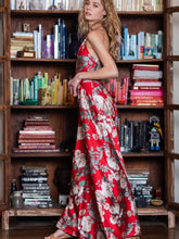 Load image into Gallery viewer, Floral Goddess Silk Maxi
